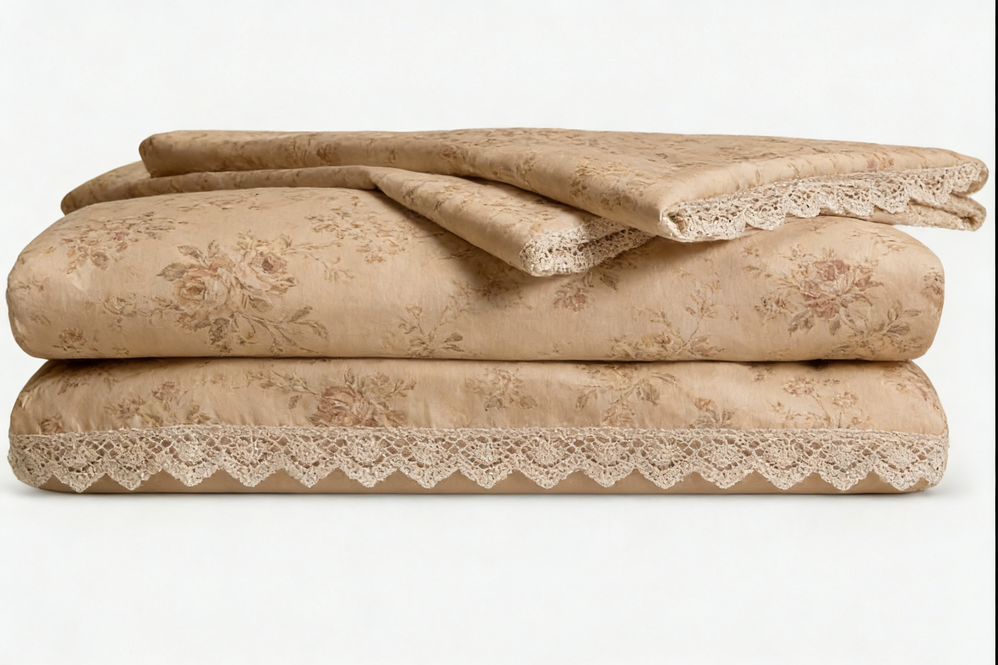 Vintage Rose Lace Sheet Set