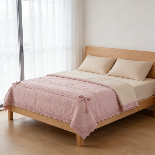 Pink Bow Comforter