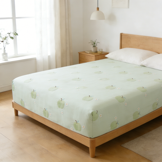 Apple Embroidered Bed Set