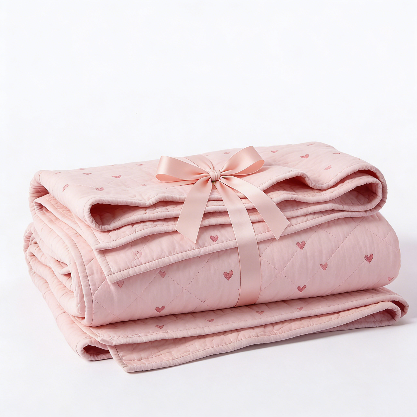 Pink Heart Comforter