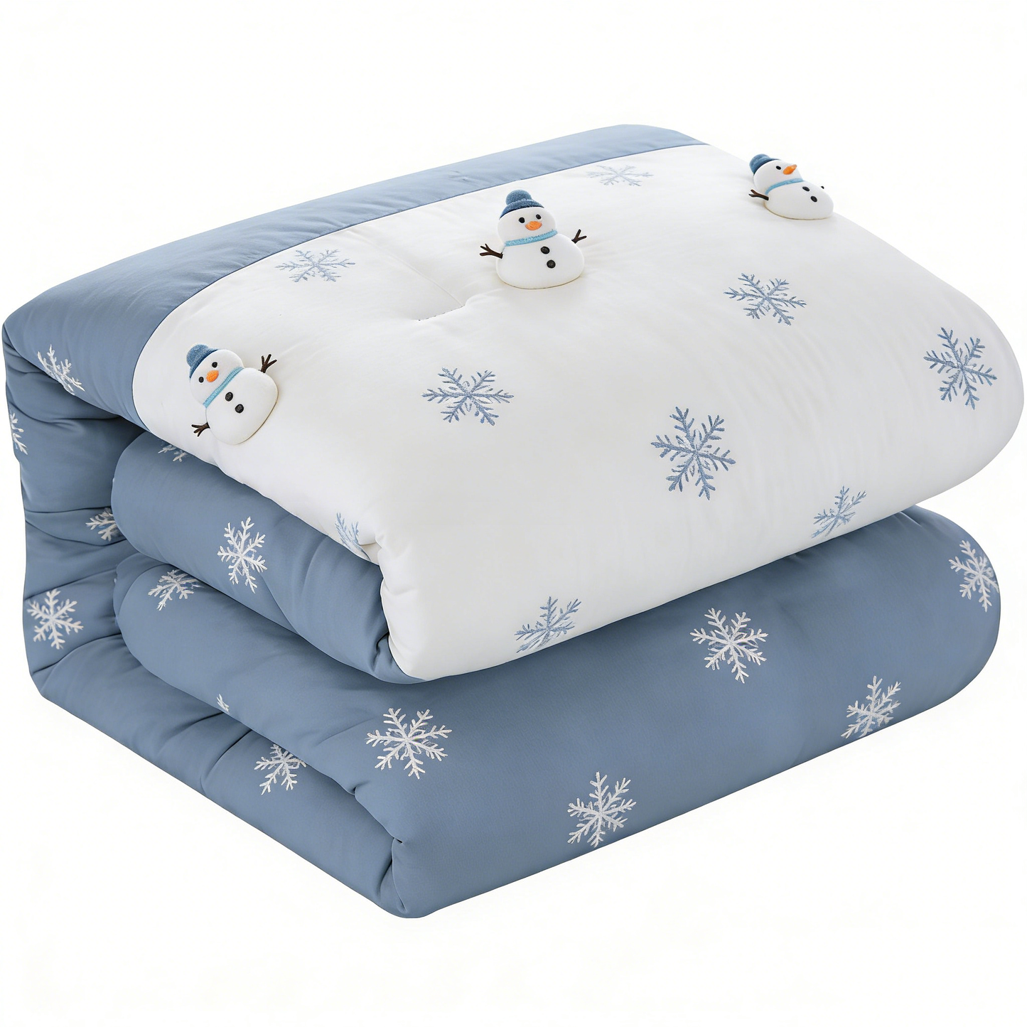 Snowman & Snowflake Comforter